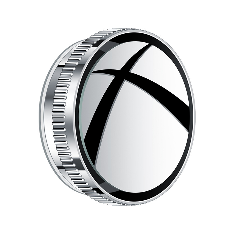 Cross-Border Hot-Selling Car Small Round Mirror, Suction-Type High-Definition Wide-View Reversing Mirror, Rearview Mirror Small Round Mirror, Blind Spot Mirror