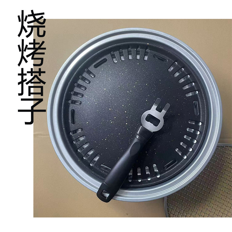 Stainless Steel Plate Opener, Bottle Opener, Multi-Purpose Barbecue Plate Accessories, Fork Pry Bar, Outdoor Charcoal Grill Opener Artifact