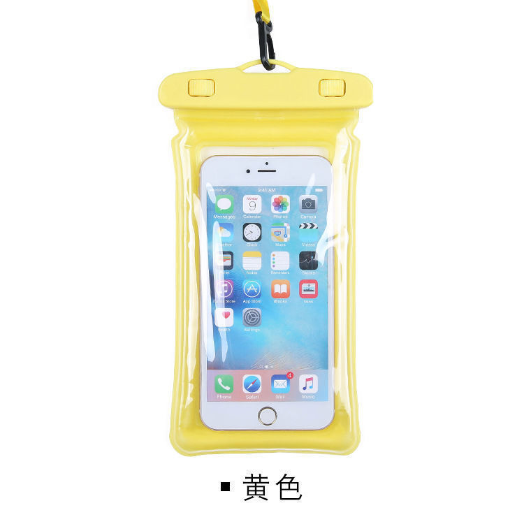Wholesale Rafting Songkran Festival Waterproof Case Protective Bag Swimming Airbag Mobile Phone Waterproof Bag Level 8 Waterproof Touch Screen Play