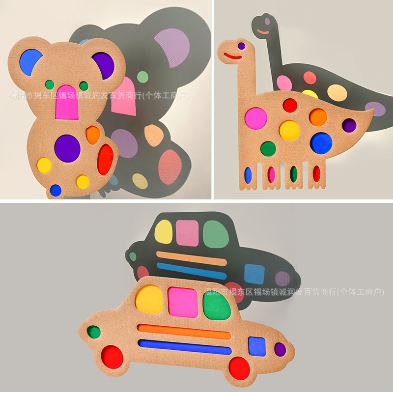 Soft Candy Wrapping Paper Colorfulful Transparent Cellophane Kidsren's Handmade A4 Light and Shadow Lantern Film Butterfly Mid-Autumn Festival Gift