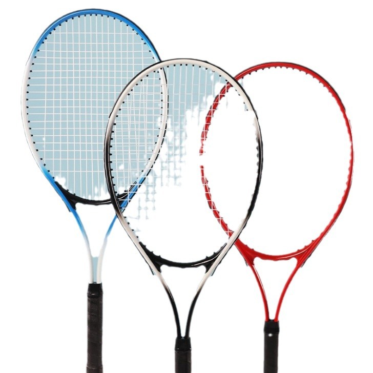 27inch Adult Tennis Racket Single Player Tennis Training Device Beginner Competition Training Base Set Outdoor Tennis Racket