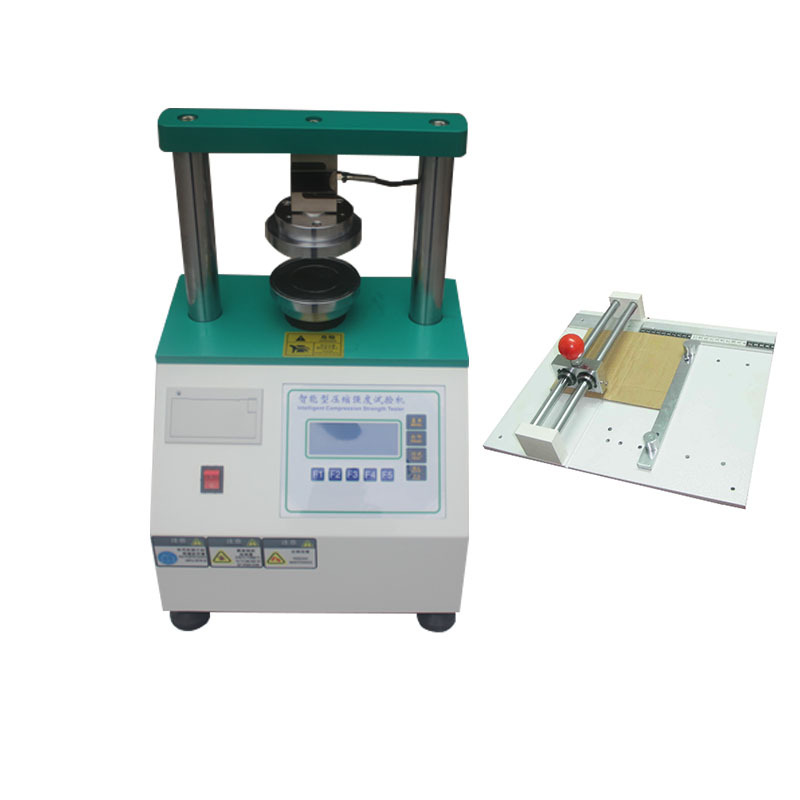 Manufacturers in stock raw paper ring pressure strength cardboard flat pressure strength gluing strength edge pressure strength testing machine