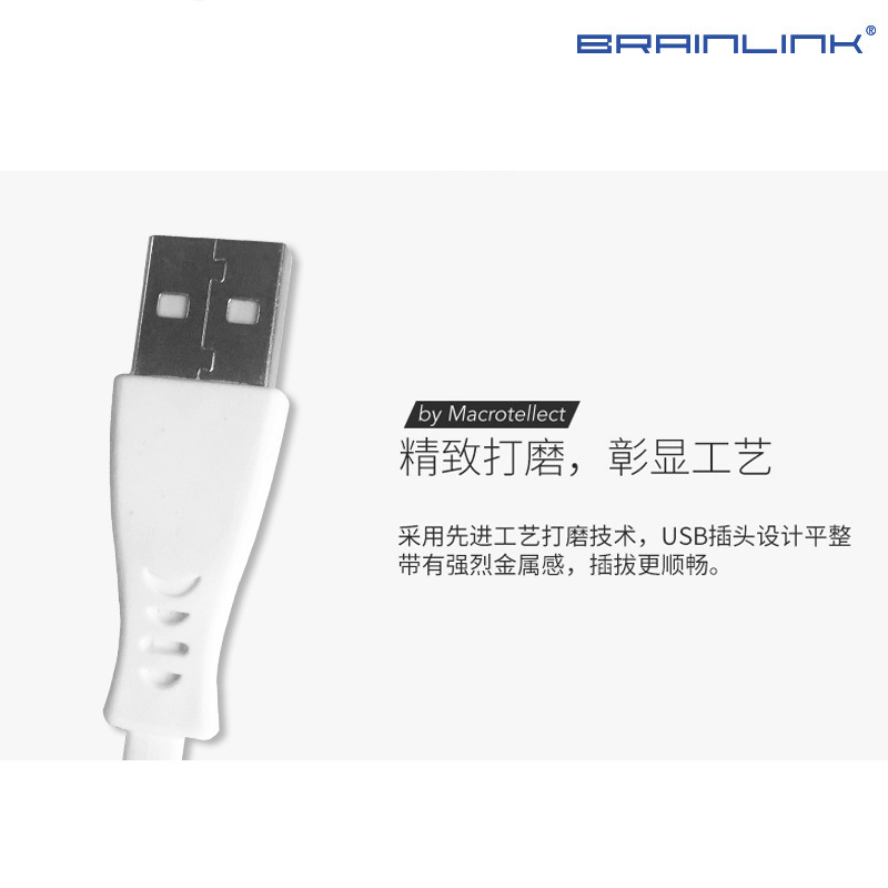 Brainlink Official Self-Operated Store Smart Brain Wave Head Ring Thought Control Charging Cable Individually Packaged Version