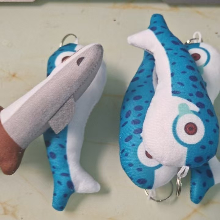 Plush Toy Doll with Salted Fish Stick, Sleeping Comfort Pillow, Long Leg Clip, Cute Peripheral Doll, Birthday Gift