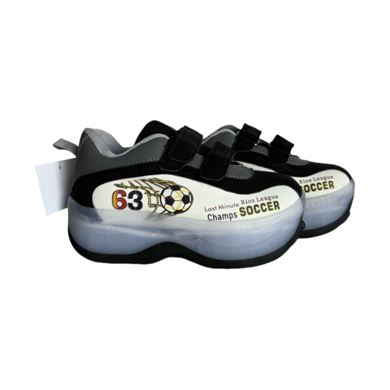 Children's Men's and Women's Roller Skating Four-Wheel Automatic Walking Shoes for Beginners, Velcro Fashionable and Trendy Toys