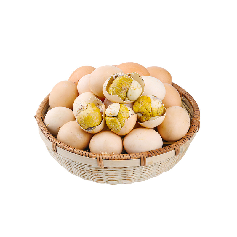 Fengxi Lake fresh 13-day native chicken live beads chicken embryo egg spiced spicy tempered egg feather egg exploring flower open bag instant food
