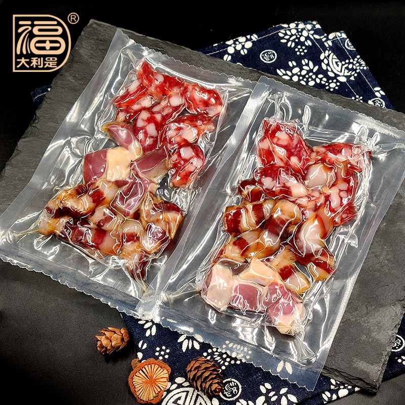 Factory wholesale sliced sausage Guangdong pork sausage bacon self-heating rice special sausage package Cantonese sausage