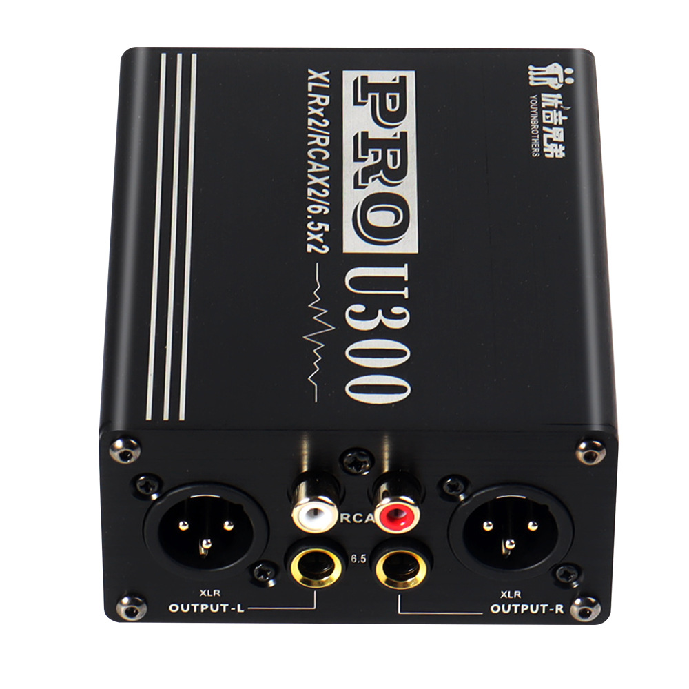 Multifunctional Audio Isolator Audio Current Sound Eliminator Xlr 6.5 Av Isolator Mixer Di Box