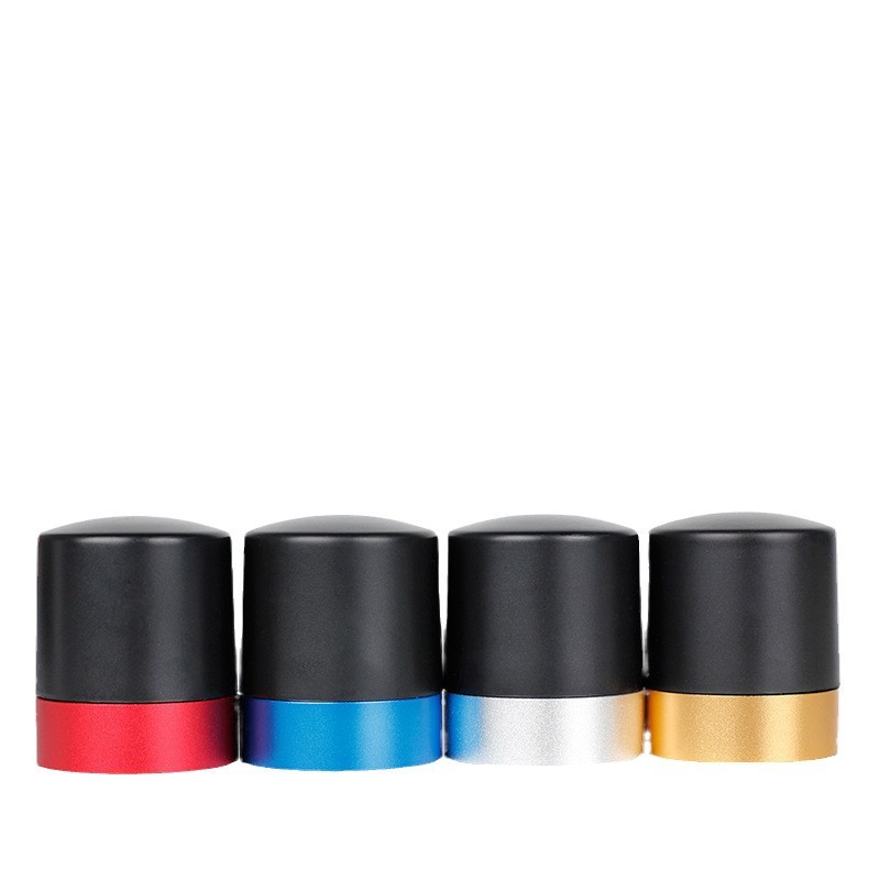 Creative wine stopper press type wine stopper wine champagne wine bottle stopper rotating stainless steel one-piece wine stopper