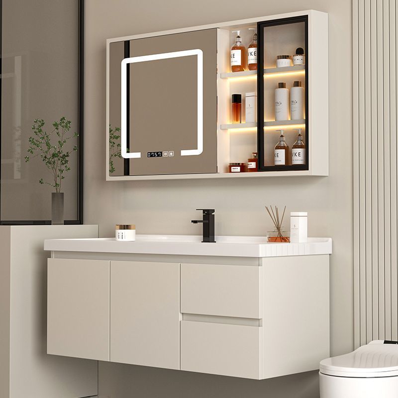 Bathroom Cabinet Ceramic Integrated Basin Wash Basin Cabinet Combination Wash Basin Bathroom Wash Basin Countertop Integrated Bathroom Cabinet
