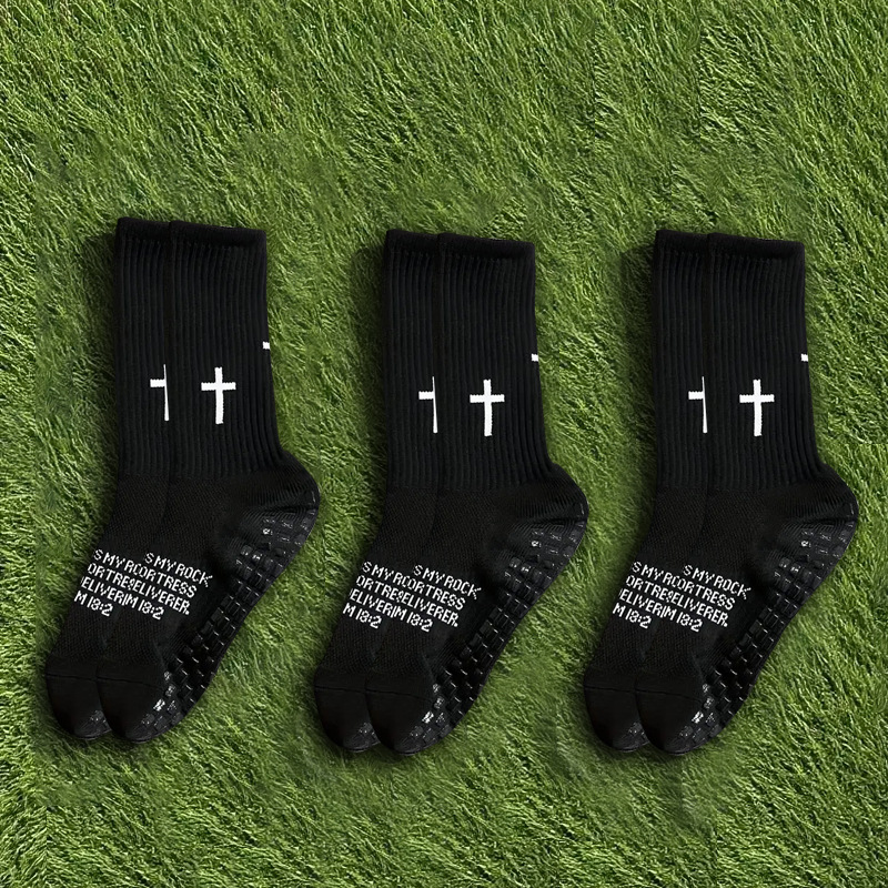 Cross-Border New Hot-Selling Sports Socks Cross Football Socks Logo Yoga Socks Basketball Socks Cycling Socks Dotted Socks