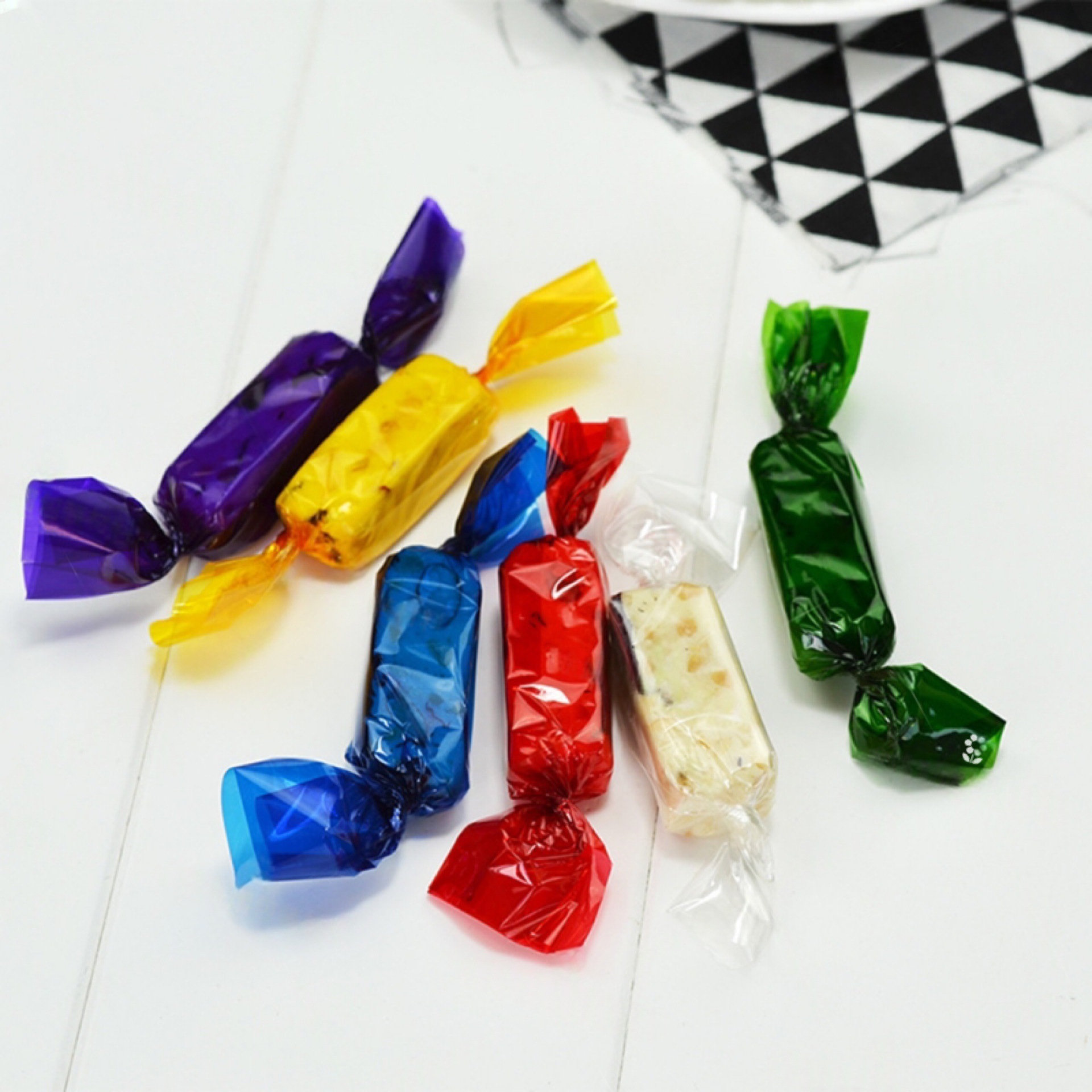 Candy Paper Colorfuled Cellophane DIY Candy Gift Packaging Handmade Play Paper Kindergarten Handmade Material Paper Supply