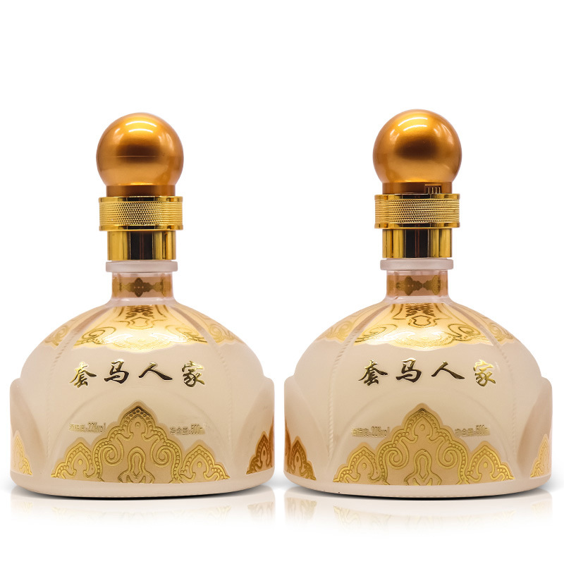 Inner Mongolia special milk wine set Horse family 22 degrees 500ml milk wine Inner Mongolia milk wine 4 bottles per piece