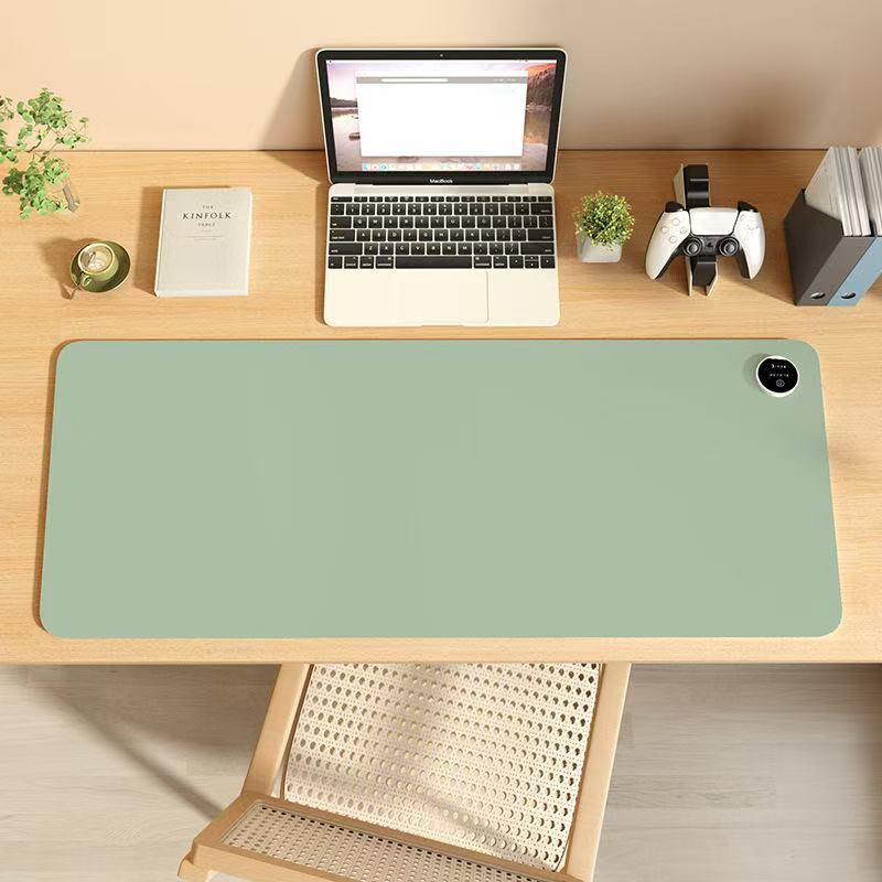 Heated Mouse Pad Customized with Pictures, Large Heated Desk Pad, Office Computer Desktop Heating Pad, Hand Warmer Pad