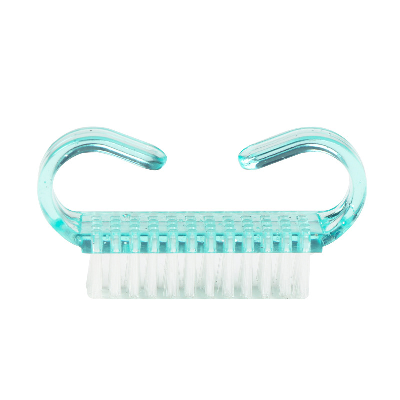 Nail brush manufacturers nail tools small size horn brush transparent horn brush cleaning dust plastic small gift brush