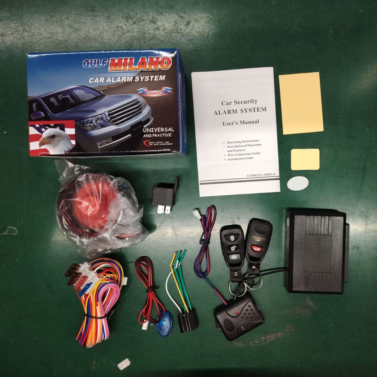 Factory Direct supply car alarm car remote control anti-theft device car remote control unlocking car anti-theft device