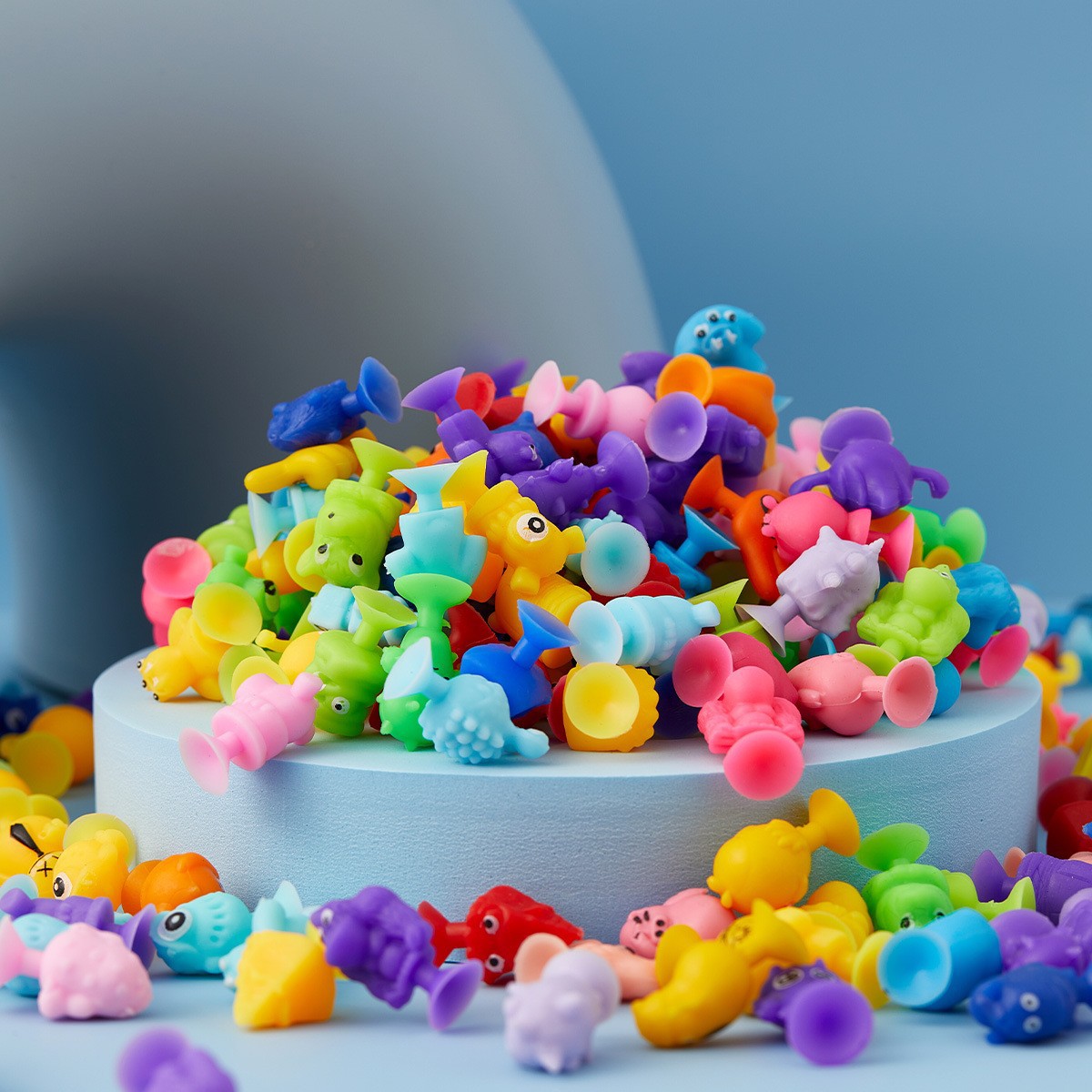 Игрушки аксессуары еда куклы игрушки аксессуары для яиц имитированные присоски животные куклы сосущие игрушки липкие игрушки