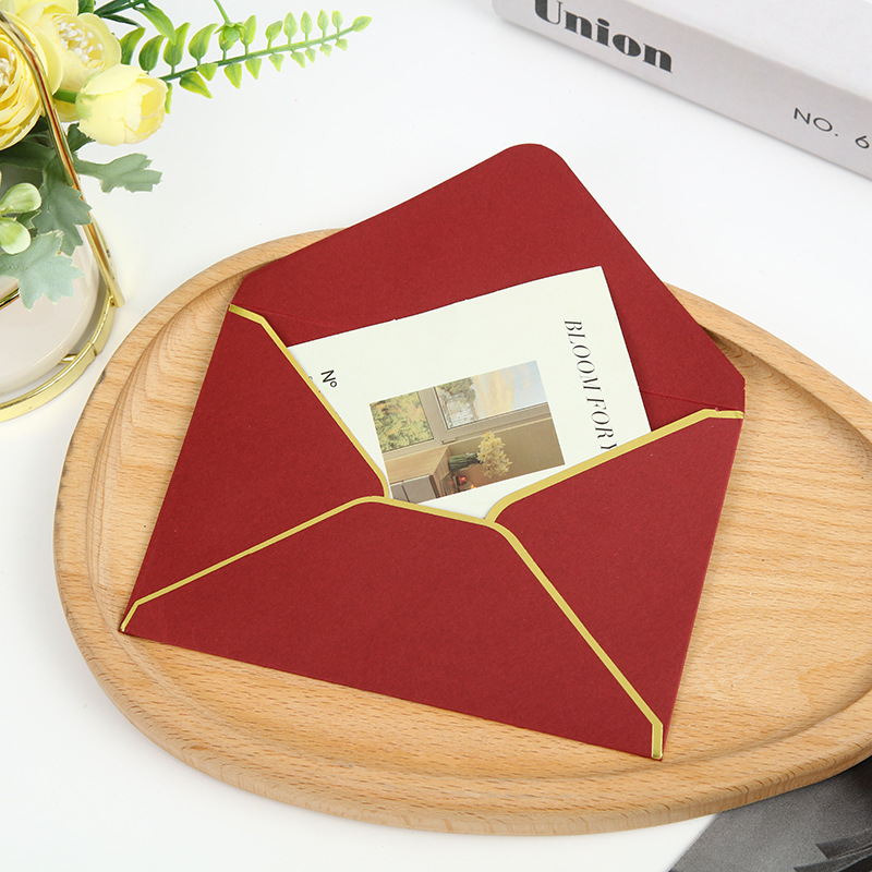 Manufacturer Customized Western European Style Chinese Envelope Paper Bag Kraft Paper Double Offset Paper Release Paper Saliva Glue Supports Oem Processing