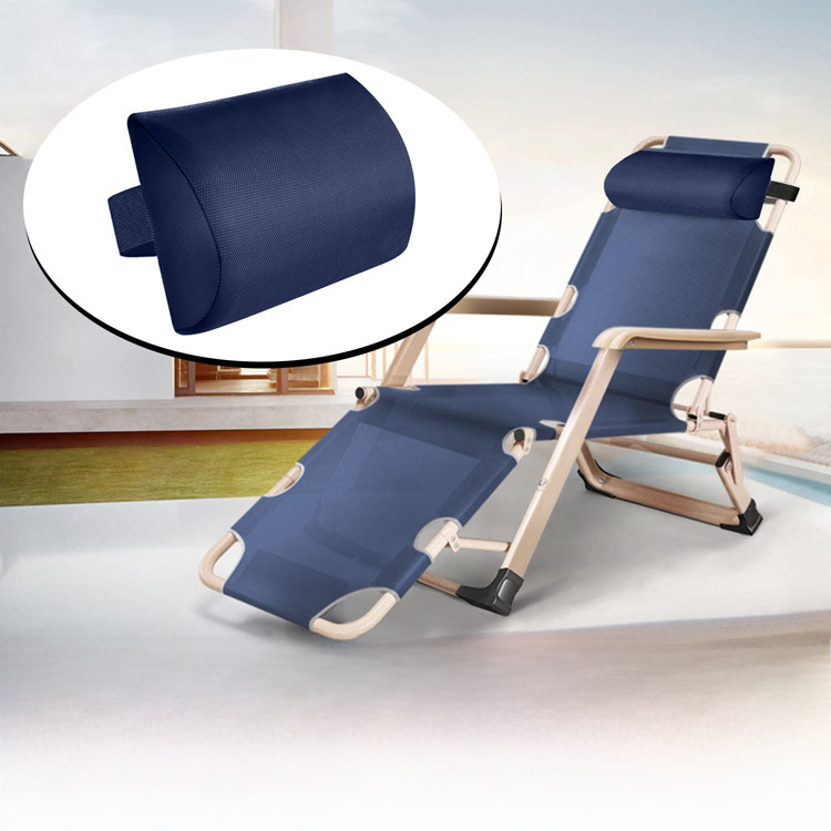 Recliner Chair Accessories Folding Chair Pillow Sponge Pillow Backrest Chair Teslin Pillow Nap Chair Headrest High-Elastic Sponge