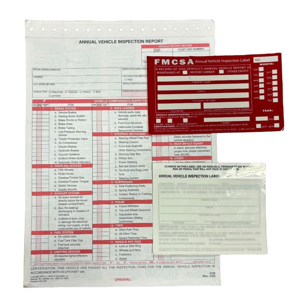 Годовой отчет по инспекции транспортного средства