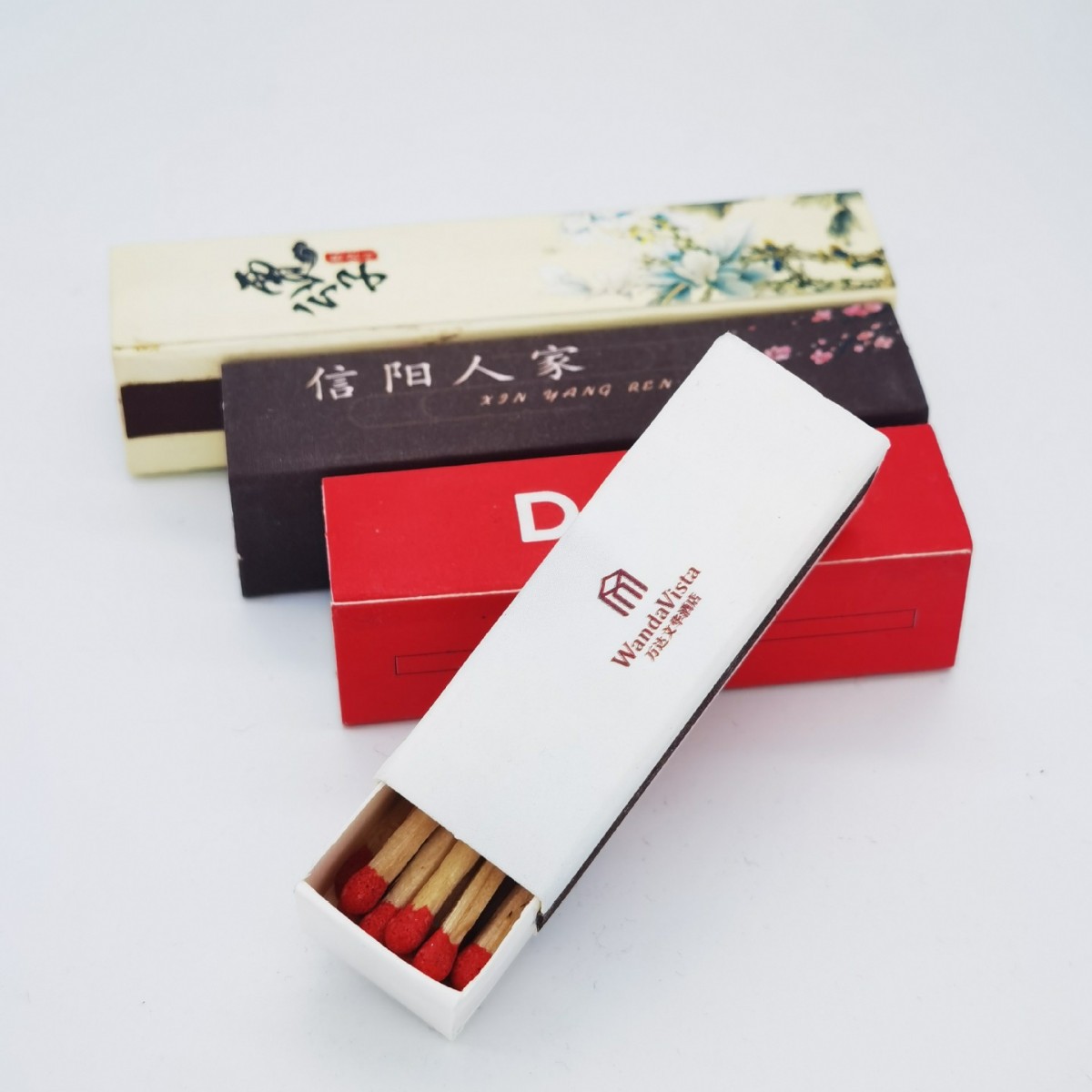 Одноразовые спички, индивидуальная реклама, печать логотипа, коробка для спичек отеля, оптовая продажа