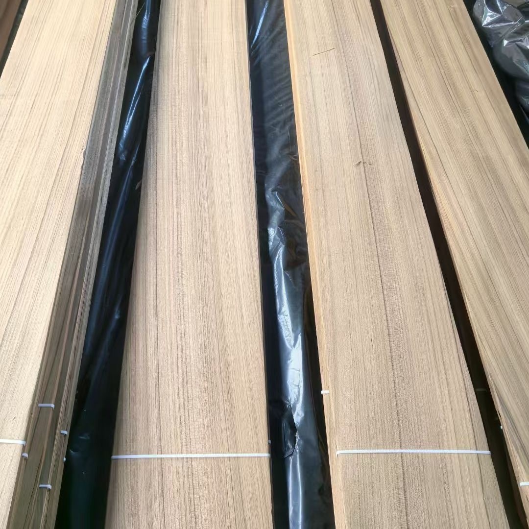 Natural Teak Straight Grain Veneer Furniture Door Panel Wood Veneer Wood Door Veneer Solid Wood Veneer Veneer