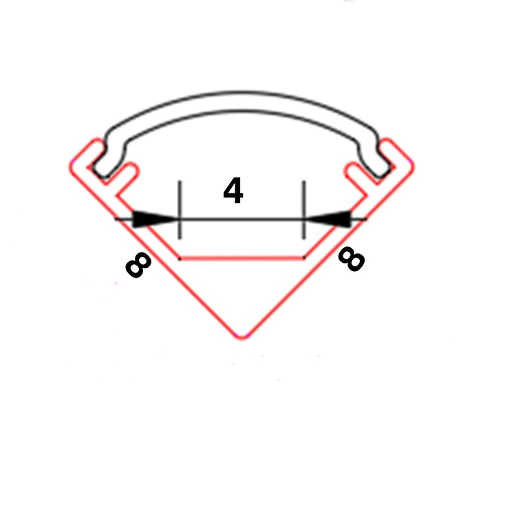 led line light hard light bar housing accessories hardware clip installation fixings stainless steel parts bulk in stock