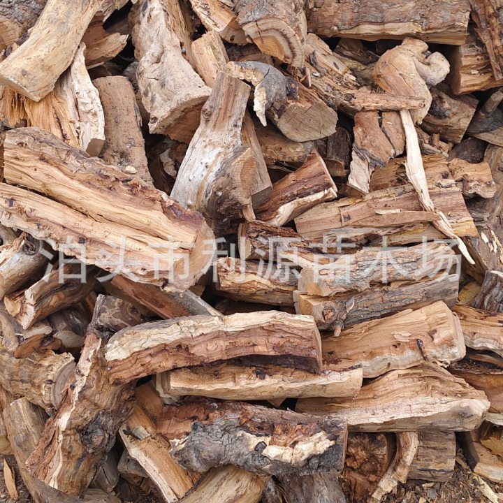 Jujube Firewood Processing Customized Firewood Fireplace Heating Dry Firewood Wood Hard Burn-Resistant Smoked Food Fruit Wood Firewood