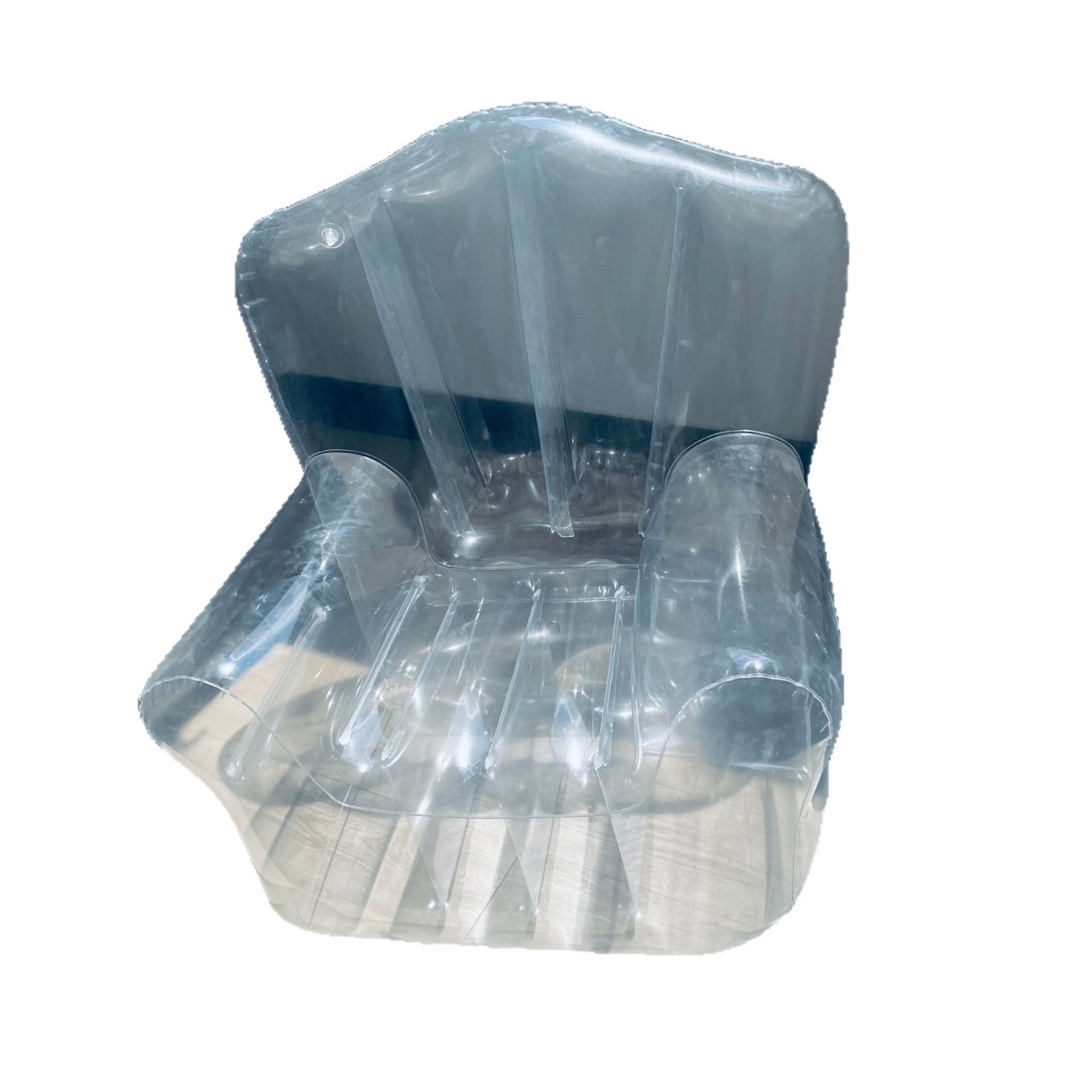 Transparent Sofa for Dolls, Pvc Transparent Protective Film Inflatable Sofa, Doll Storage, Popular Sofa for Doll Filling