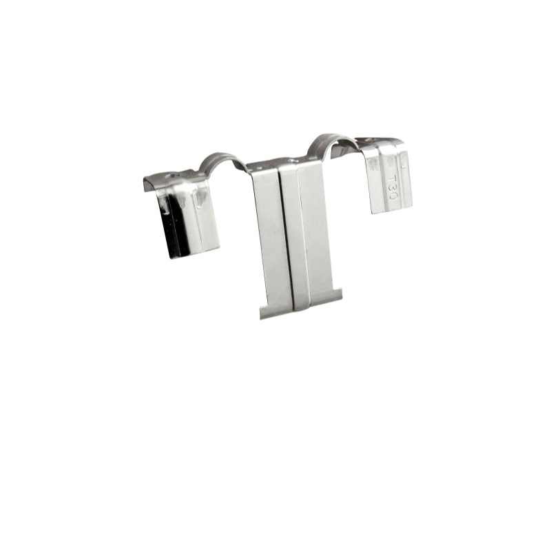 304 stainless steel photovoltaic water guide clip solar photovoltaic panel water guide mud discharge clip solar module dust guide trough