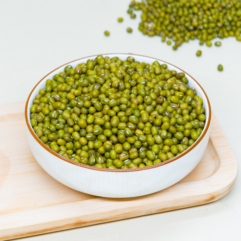 Mung bean Ming mung bean 500g wholesale supply stupid easy to cook new goods farm cereals coarse grain smoothie not peeling