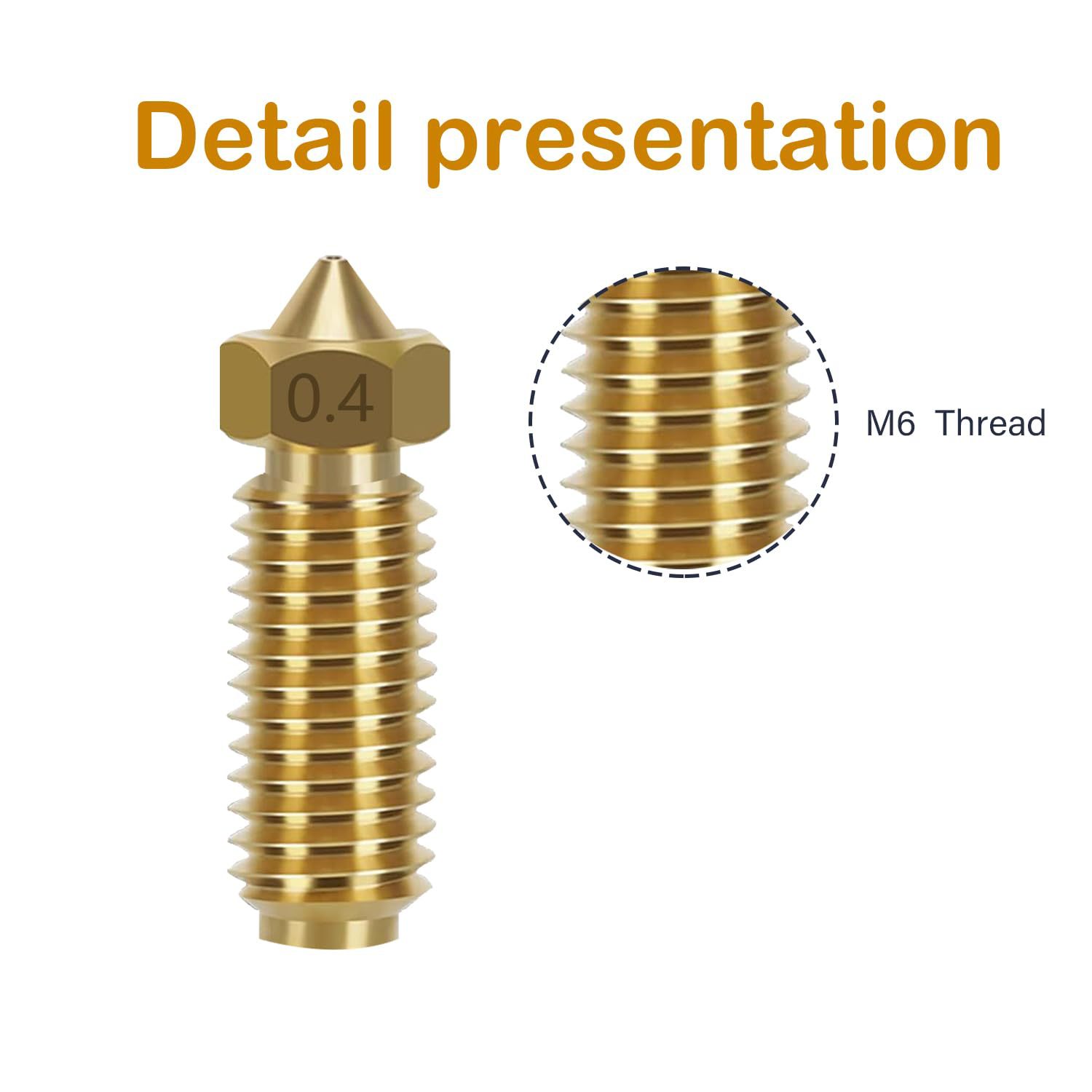 3D Printer Accessories Anycubic Kobra 3/ Combo/Kobra S1 Hot End Print Head Nozzle