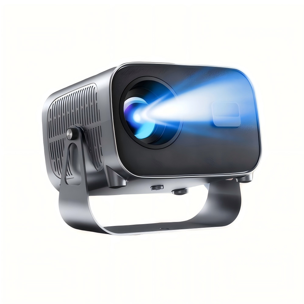 Cross-Border Source V8 Projector Smart Home Office 720P High-Definition Portable Outdoor Camping Low-Noise Factory Direct Supply