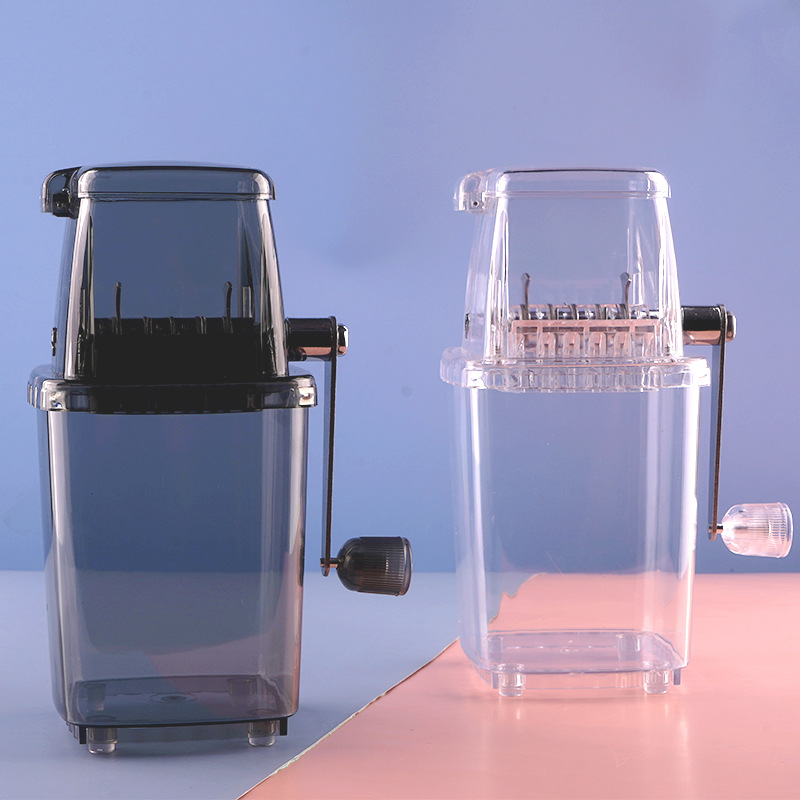 Spot cross-border Amazon home manual hand ice crusher multifunctional fish bait mini ice cutter ice planer