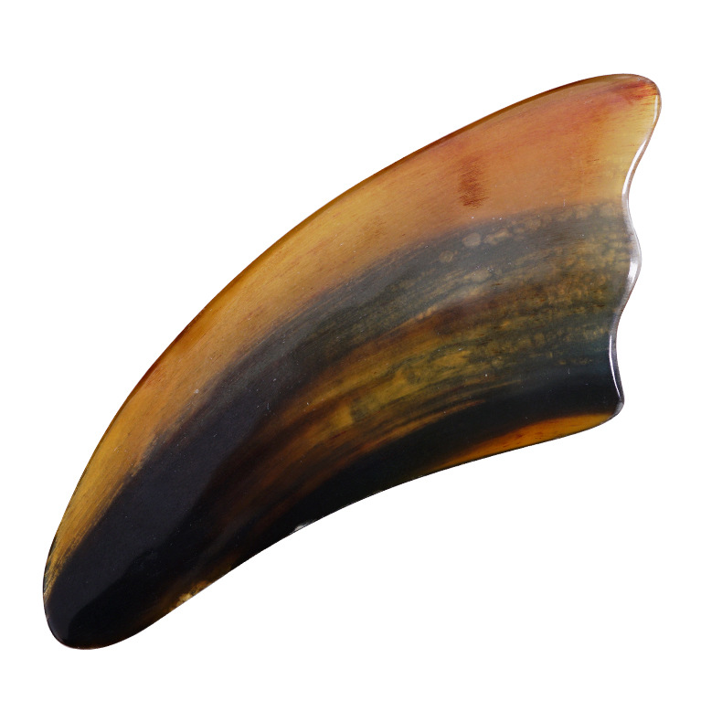 Corner scraping plate face massage scraping plate Corner body scraping acupoint massage flower triangle