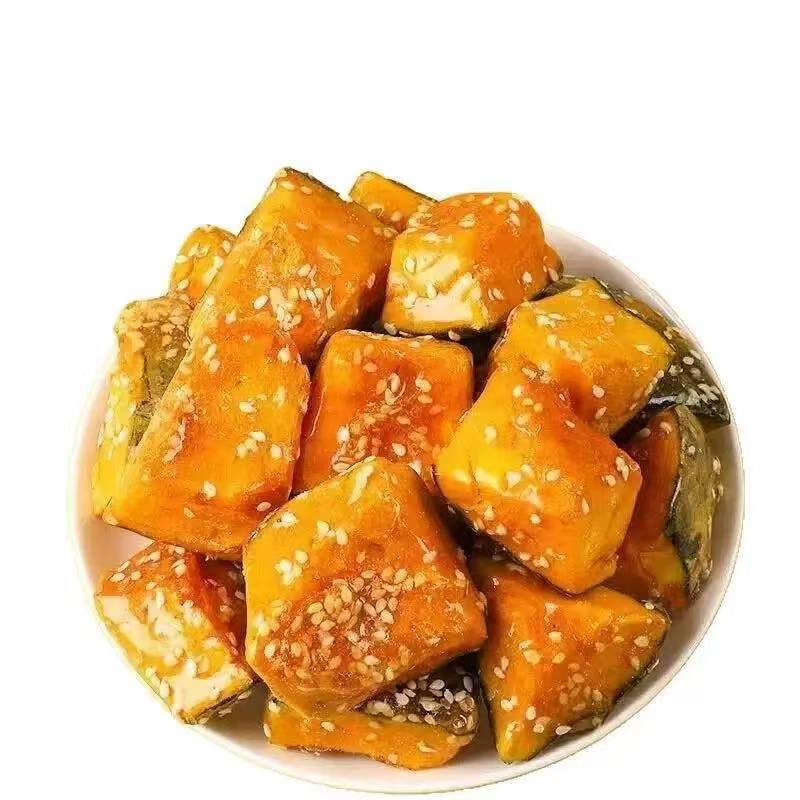 Freeze-Dried Candied Baby Pumpkin Crispy Sweet Crunchy Pumpkin Snack Popular Online Baby Pumpkin
