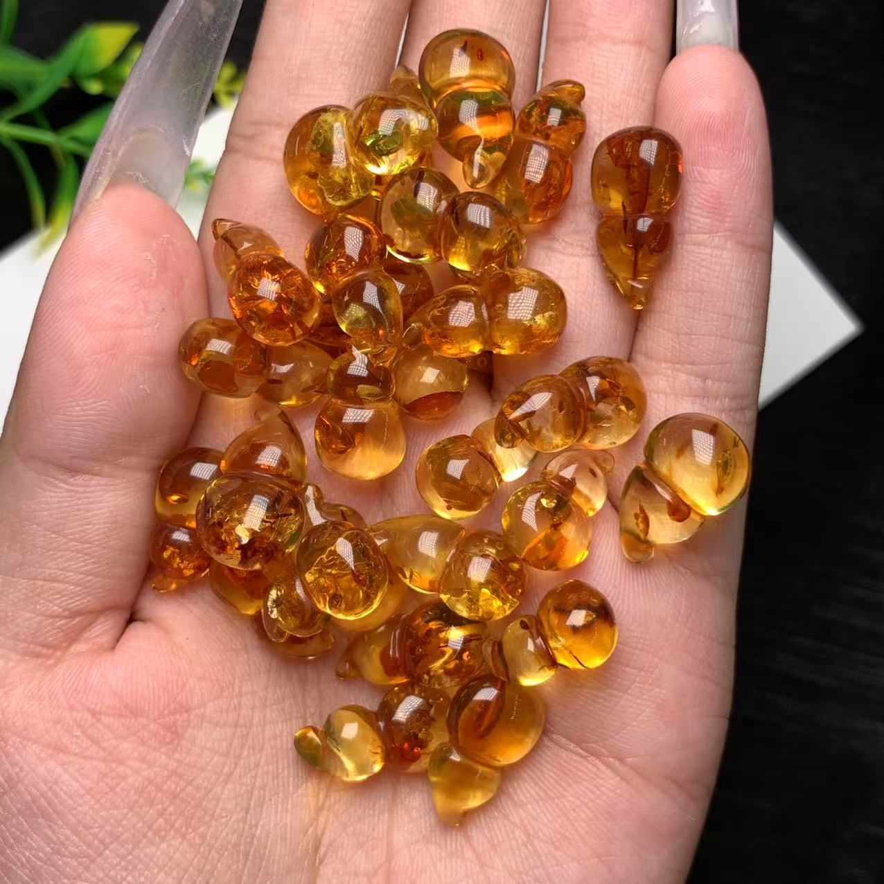 Натуральные аксессуары из янтаря, цветы, трехмерная художественная концепция, аксессуары для ювелирных изделий