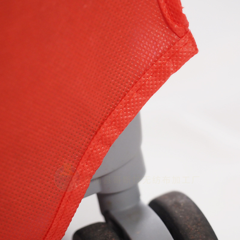 Red Non-woven Luggage Case Protective Cover Double Happy Dust Cover Wedding Case
