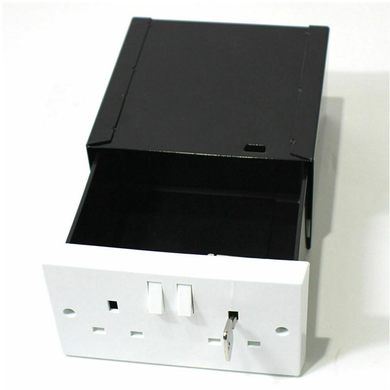Manufacturer Supplies British Wall Hidden Safe Household Concealed Storage Socket Box Quality Assurance Safe