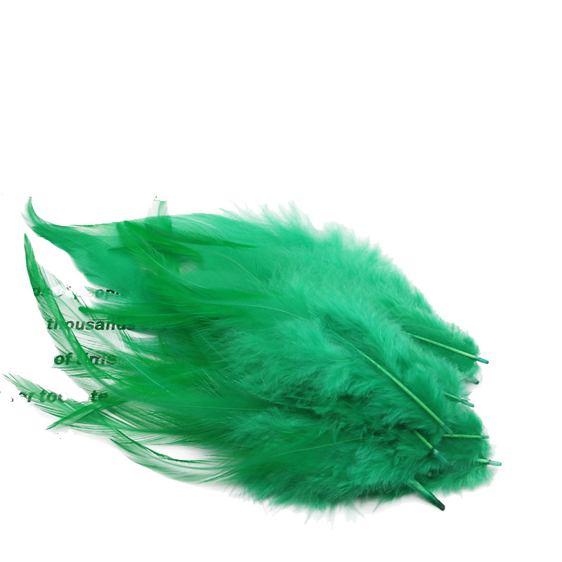 34 color in stock wholesale diy feather long white pointed feather chicken accessories dream catcher decorative clothing accessories