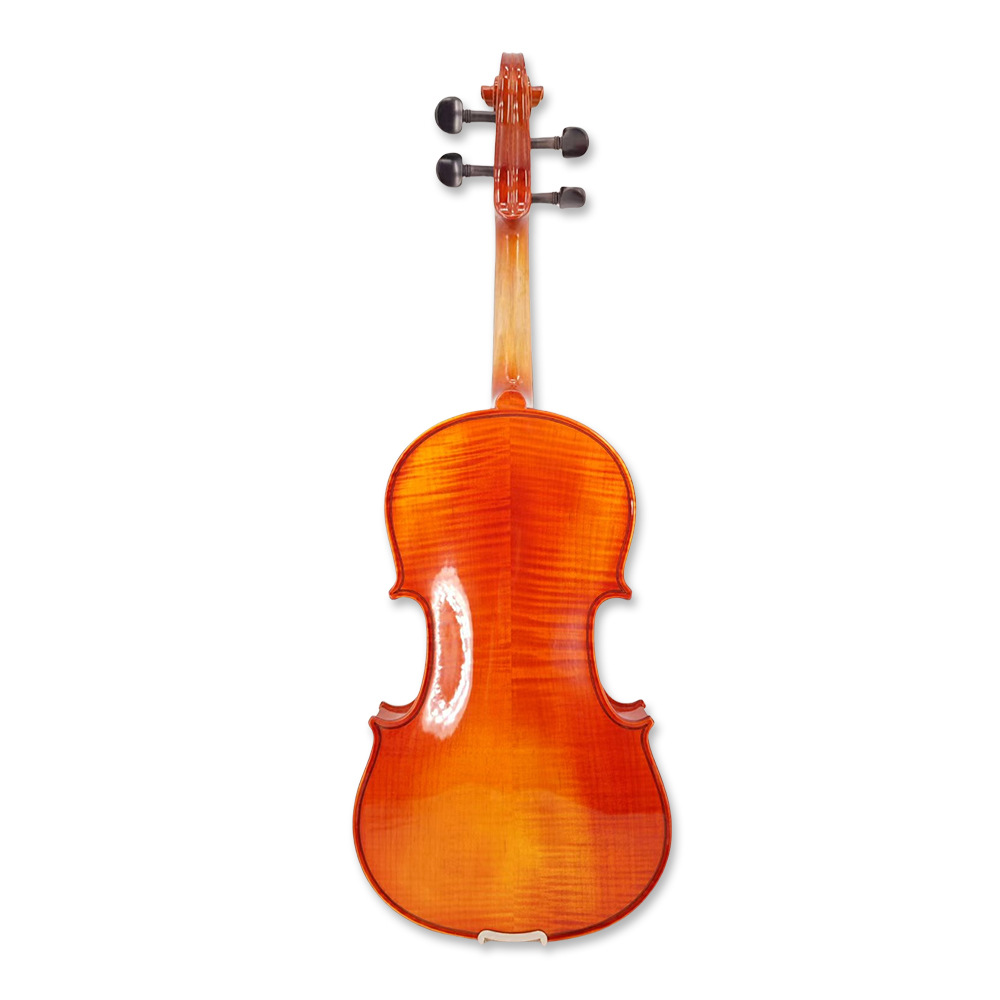 High-End Violin 4/4 Tiger Pattern Box Violin for Adults and Kidsren Entry-Level Student Grade Examination Violin Push
