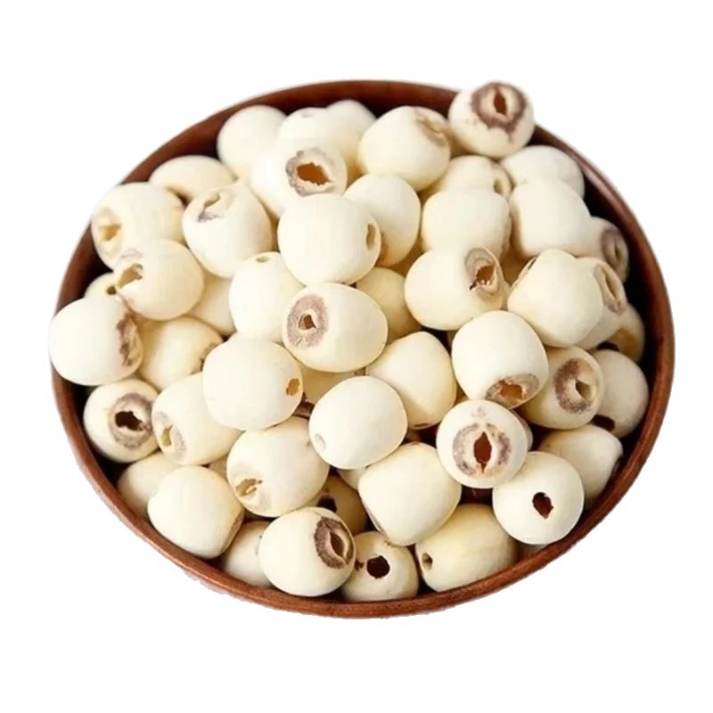 White Lotus Seeds 500g Hunan Xiangtan Lotus Seeds Coreless White Lotus Seeds Wholesale and Delivery Chinese Medicinal Materials Collection