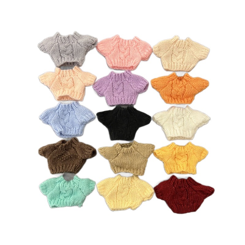 Doll Loubu Little Sweater 10- 14cm Cotton Doll Clothes West Highland Sherry Rose Master Dog Dress up