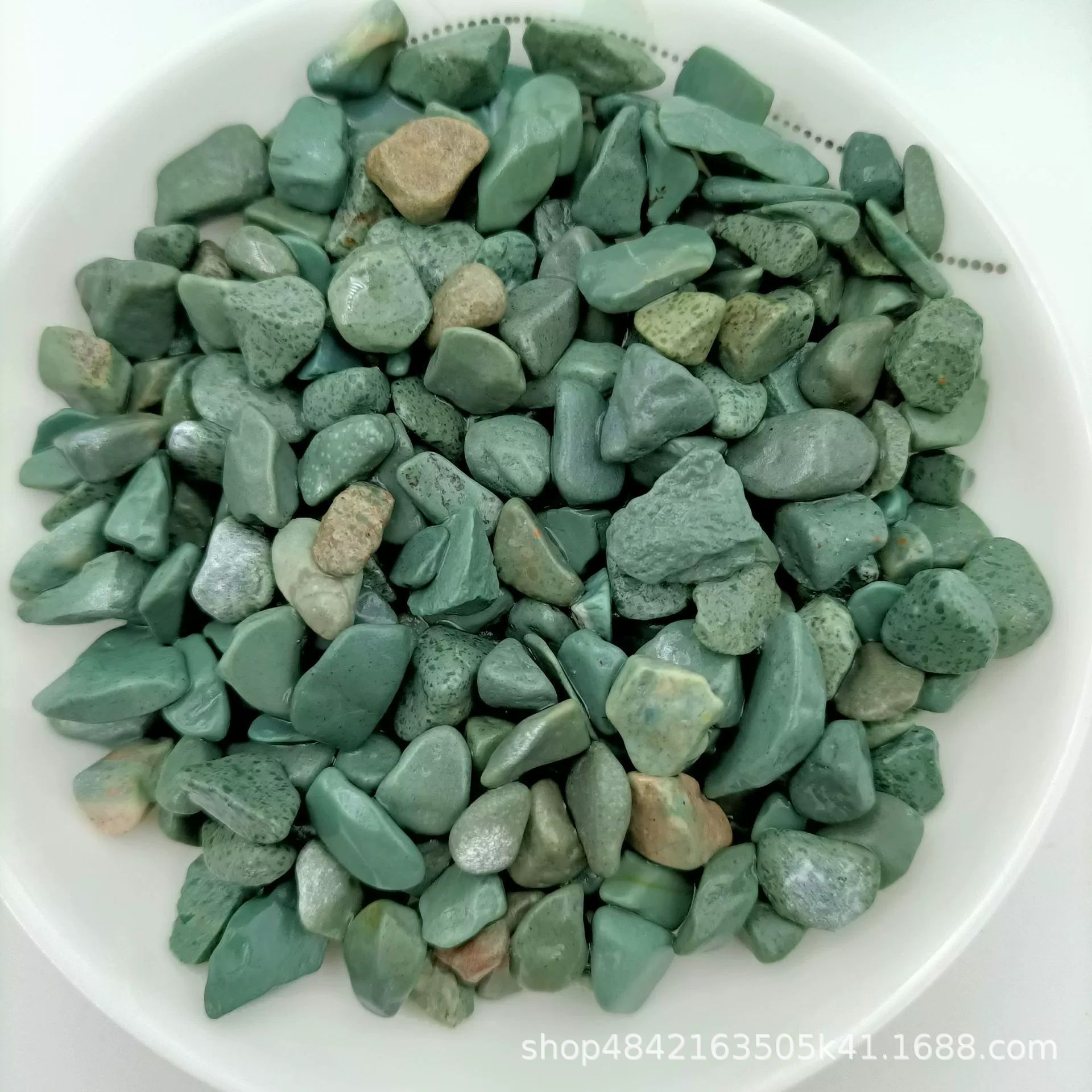Washed Stone Pavement Floor Adhesive Stone for Gardening, Water-Polished Stone for Aquarium Landscaping, Colorful Agate Pebbles
