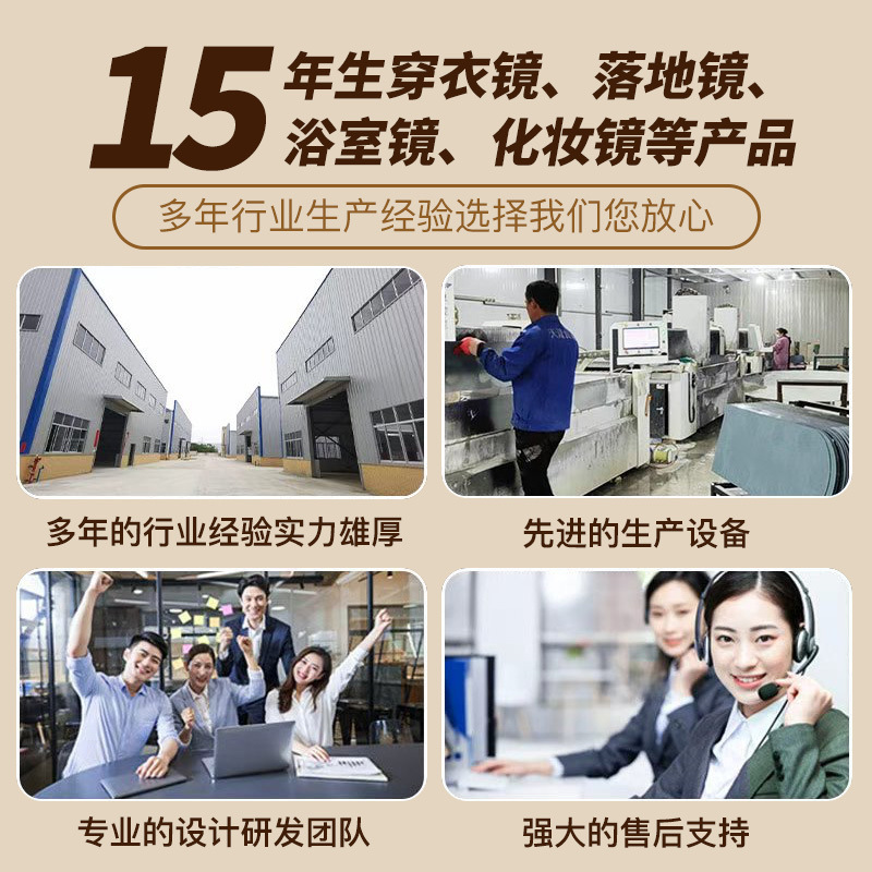 Rotating Full-length Mirror Floor Mirror Household Bedroom Movable Fitting Large Mirror with Hanging Coat Rack Integrated Dressing Mirror