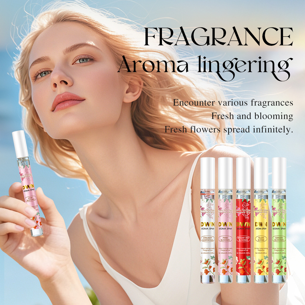 Cross-Border Perfume Brand Alcohol-Free Fragrance Powder Floral Perfume Set Hair and Body Fragrance Spray Long-Lasting Fragrance