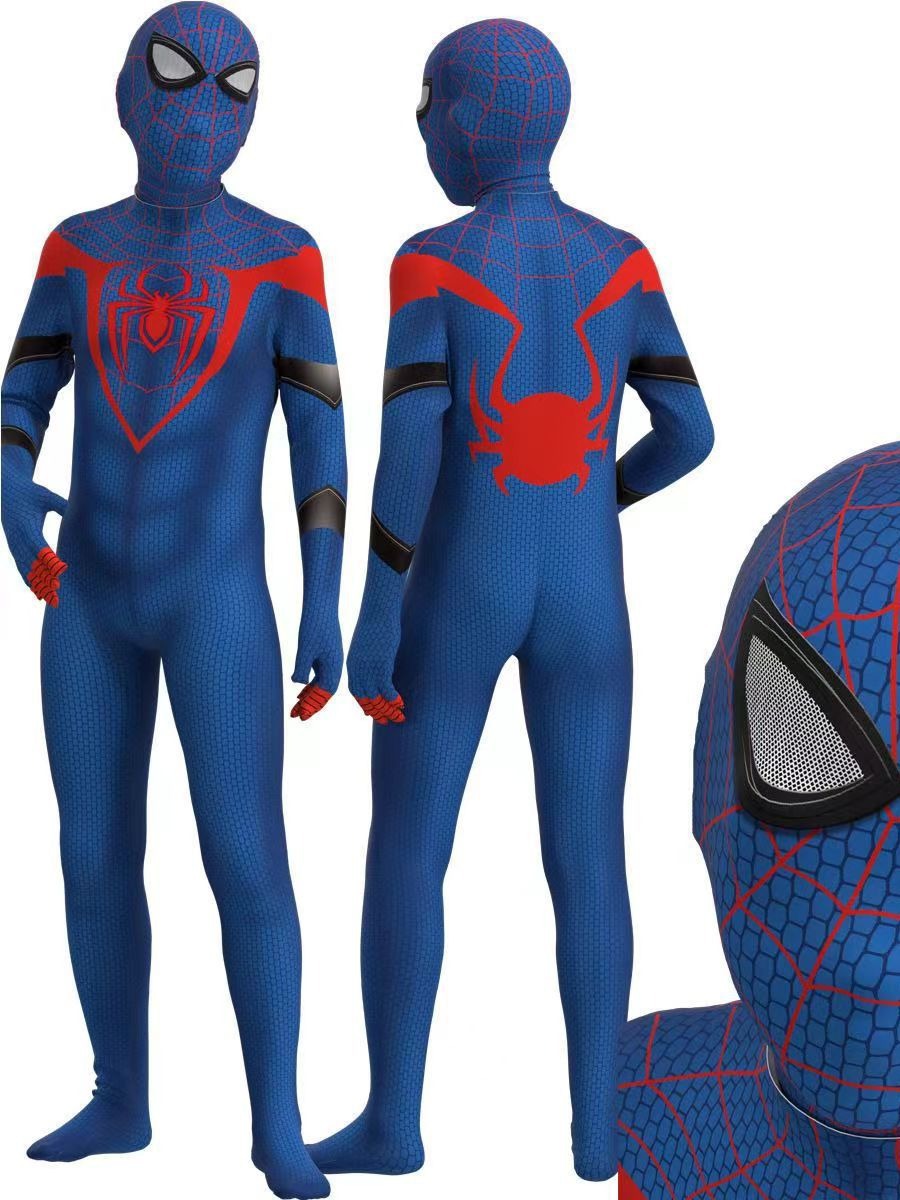 Spiderman leotard jumpsuit miles clothes hero expedition adult children halloween costume cos