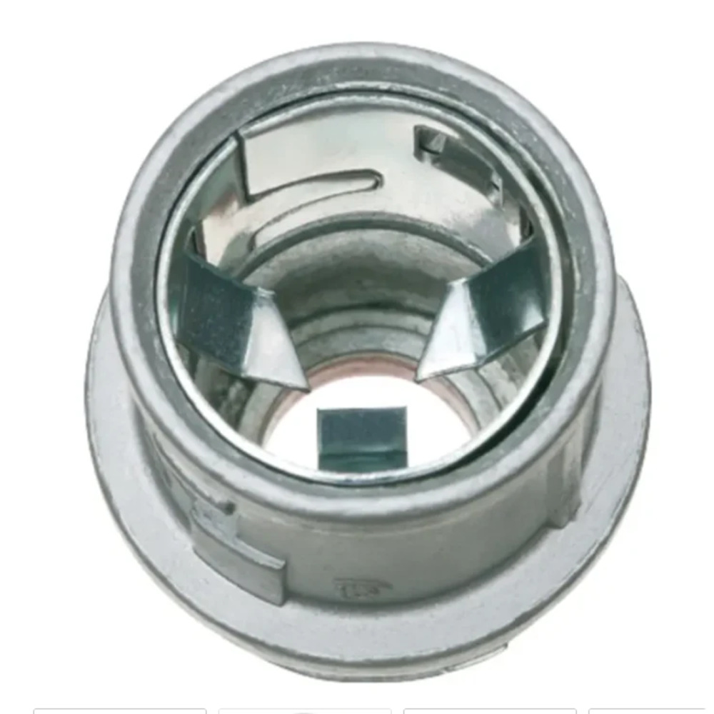 Zinc Alloy 3/8" Snap-In Connector Insulated Throat Snap in Connector Insulated