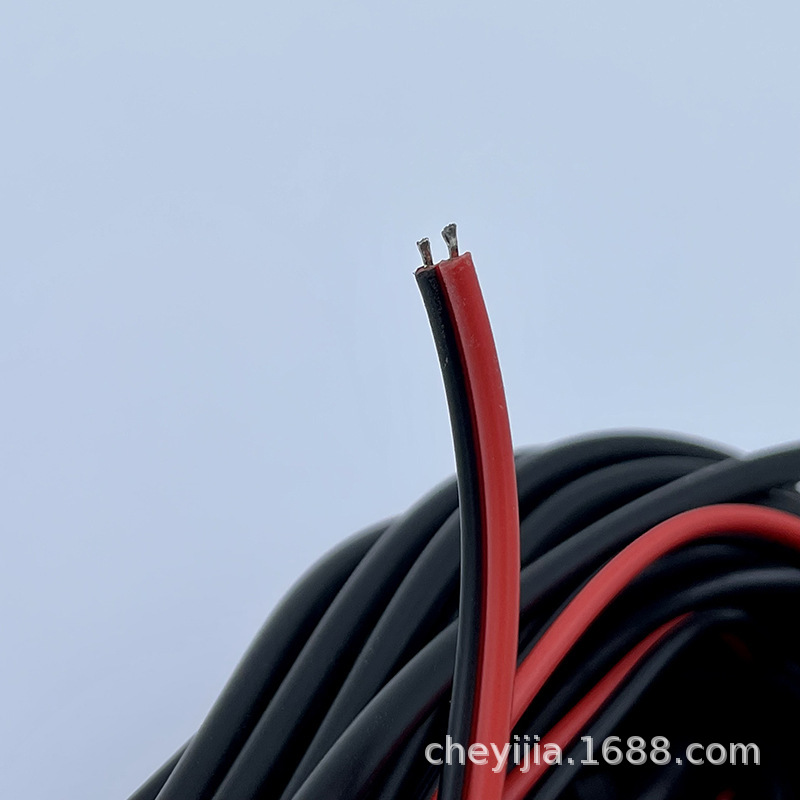 70-mile streaming media driving recorder D07 rear view camera cable flat mouth S500 rear video extension cable