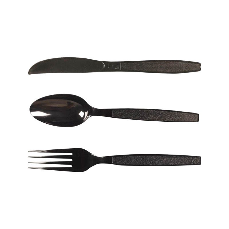 Disposable Knife, Fork and Spoon Plastic Individually Packaged Fruit Fork Wholesale Takeaway Packaged Fork and Spoon Tableware Food Grade